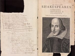 A Curiosity in the Bodleian First Folio Shakespeare - Ros Barber